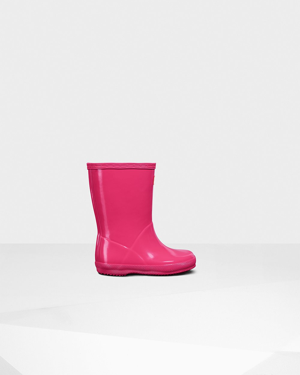 Hunter Original First Classic Gloss Rain Boots - Shop Kids Light Pink - LVSOKI307